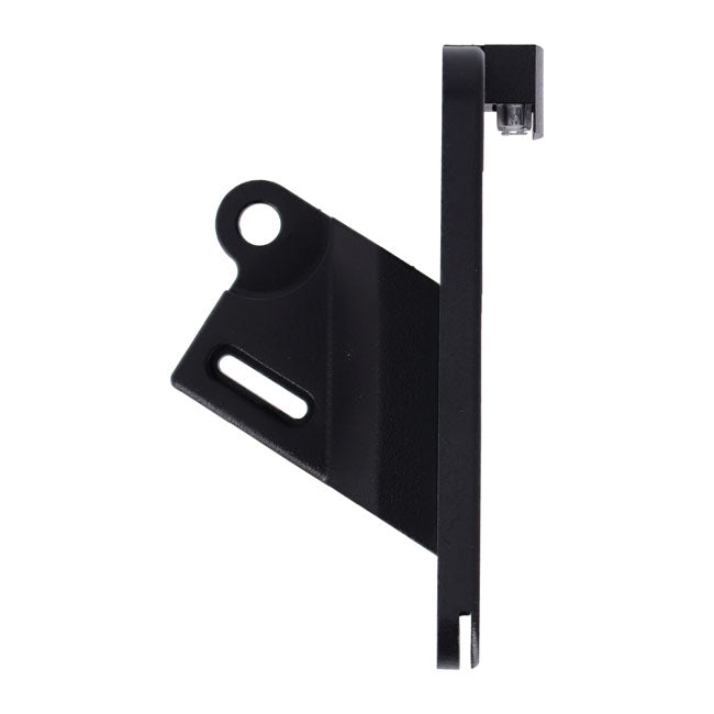 Cpv, ''Slide In'' License Plate Bracket. Side Mount, Black License Plate Brackets Cpv