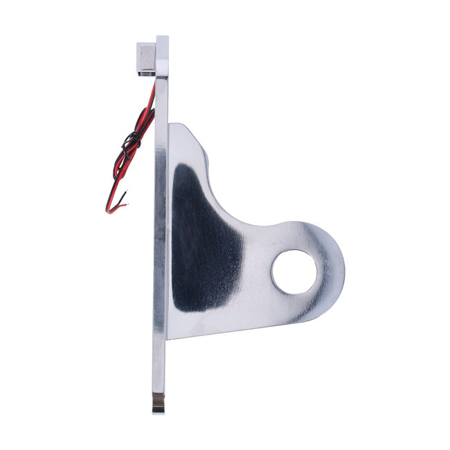 Cpv, Side Mount License Plate Bracket. Polished License Plate Brackets Cpv