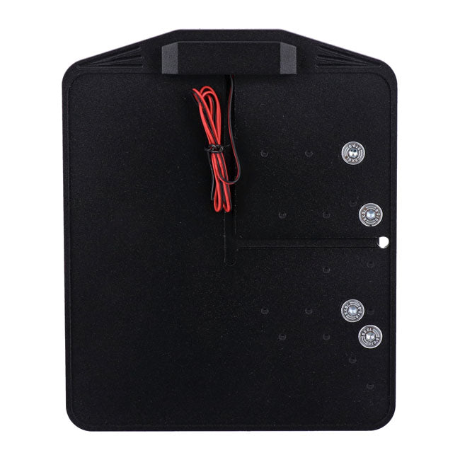 Cpv, Side Mount License Plate Bracket. Black Powder Coated License Plate Brackets Cpv