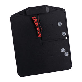 Cpv, Side Mount License Plate Bracket. Black Powder Coated License Plate Brackets Cpv