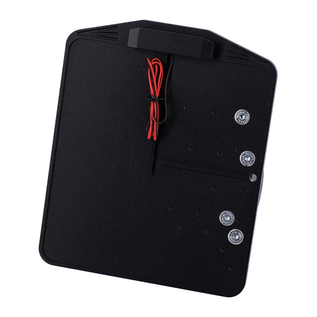 Cpv, Side Mount License Plate Bracket. Black Powder Coated License Plate Brackets Cpv