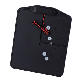 Cpv, Side Mount License Plate Bracket. Black Powder Coated License Plate Brackets Cpv