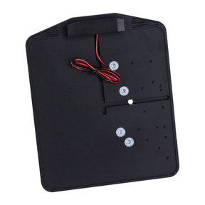 Cpv, Side Mount License Plate Bracket. Black Powder Coated License Plate Brackets Cpv