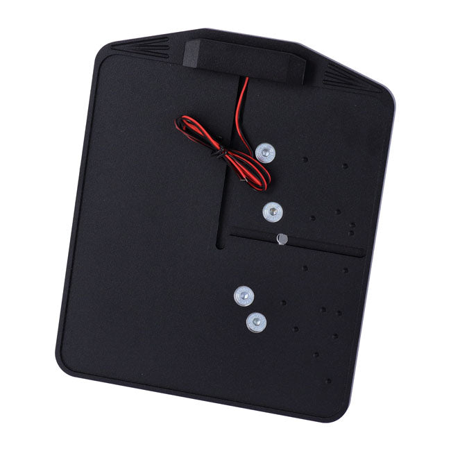 Cpv, Side Mount License Plate Bracket. Black Powder Coated License Plate Brackets Cpv