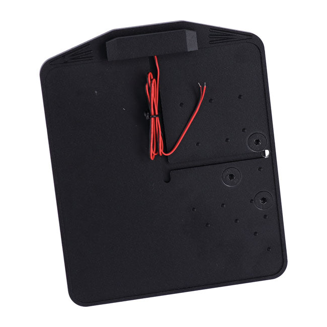 Cpv, Side Mount License Plate Bracket. Black Powder Coated License Plate Brackets Cpv