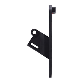Cpv, Side Mount License Plate Bracket. Black Powder Coated License Plate Brackets Cpv