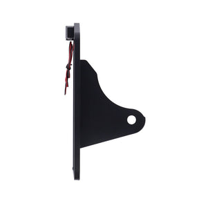Cpv, Dyna Shock Mount License Plate Bracket Kit De. Black License Plate Brackets Cpv