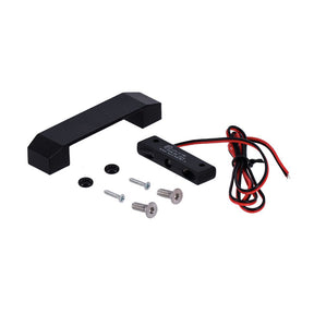 Cpv, Micro Led License Plate Light & Housing. Black License Plate Lights Cpv