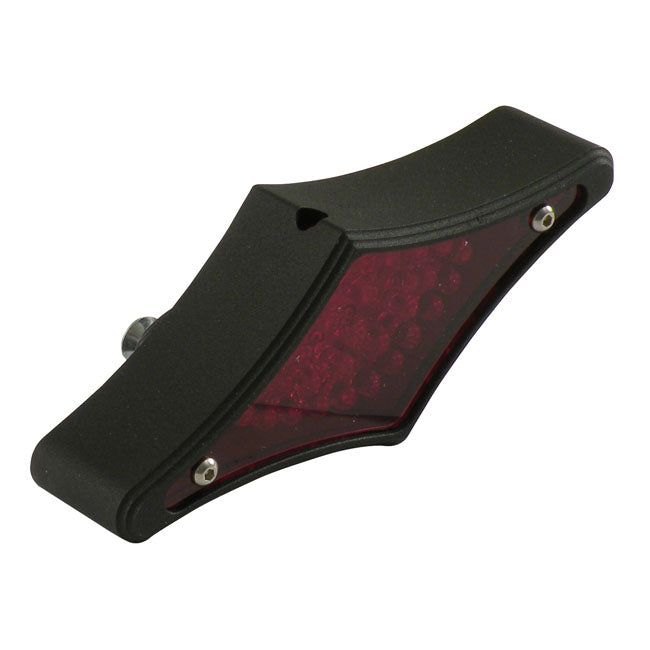 Flat Lens Diamond Led Taillight. Black Taillights Mcs