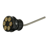 Cvp, Oil Tank Fill Plug, With Dipstick. Bullet. Black Oil Tanks Dipsticks Cpv