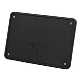 Cpv, License Plate Bracket 25 Degree. Belgium. Black License Plate Brackets Cpv