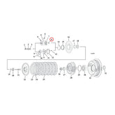 Retaining Ring, External. Clutch Release Ramp Retaining Rings Mcs