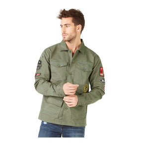 Von Dutch Rebel shirt green Shirts Von Dutch