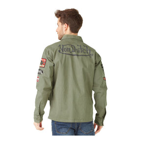 Von Dutch Rebel shirt green Shirts Von Dutch