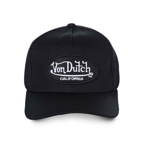 Von Dutch logo cap black Caps Von Dutch