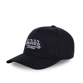 Von Dutch logo cap black Caps Von Dutch