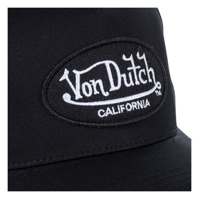 Von Dutch logo cap black Caps Von Dutch