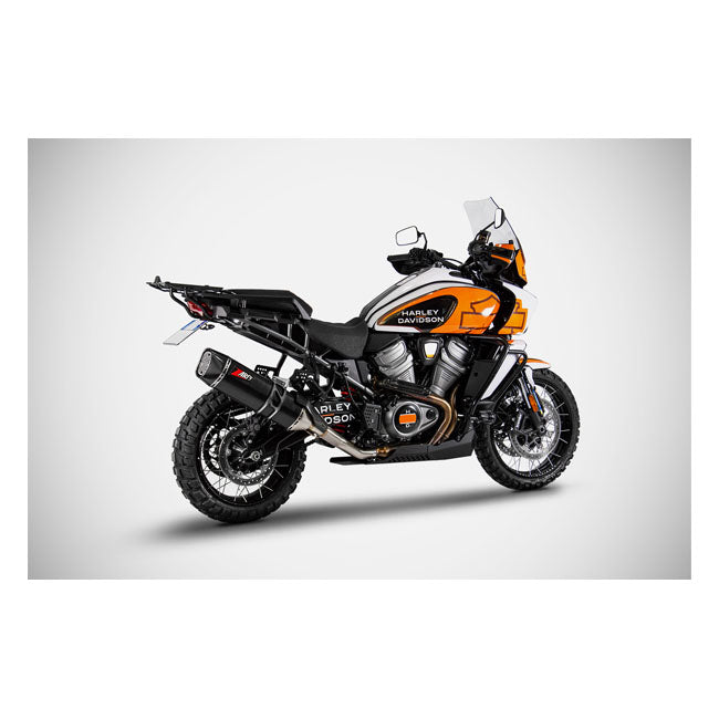 Zard Pan America Slip On E5+ Black Full Exhaust System Zard