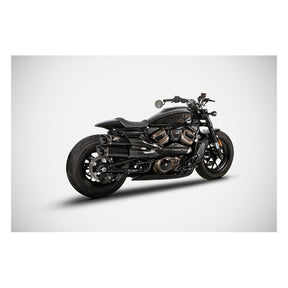 Zard, Sportster S GT exhaust system. Matte black Full Exhaust System Zard