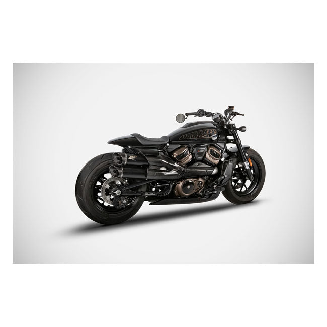 Zard, Sportster S GT exhaust system. Matte black Full Exhaust System Zard