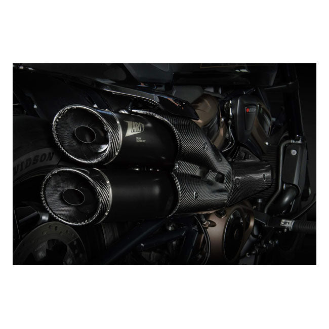 Zard, Sportster S GT exhaust system. Matte black Full Exhaust System Zard