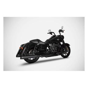 Zard, Inox Touring slip-on mufflers. Matte black Full Exhaust System Zard