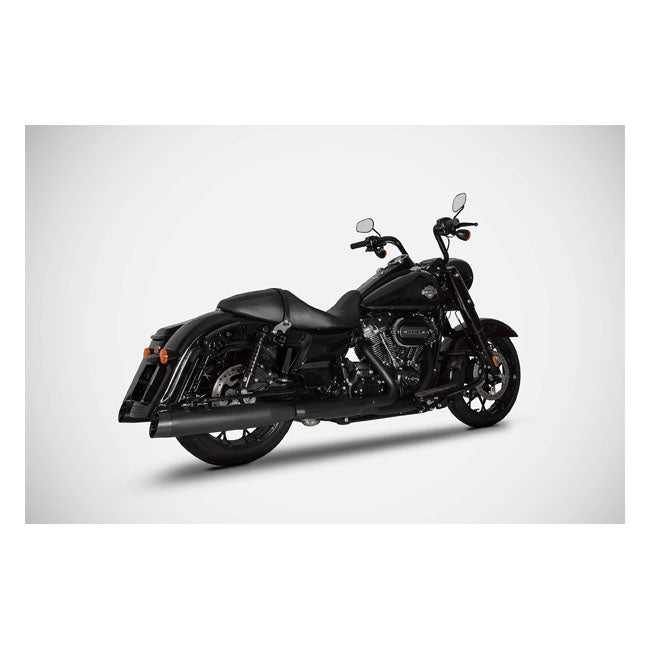 Zard, Inox Touring slip-on mufflers. Matte black Full Exhaust System Zard