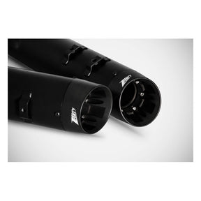 Zard, Inox Touring slip-on mufflers. Matte black Full Exhaust System Zard
