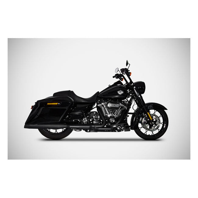 Zard, Inox Touring slip-on mufflers. Matte black Full Exhaust System Zard