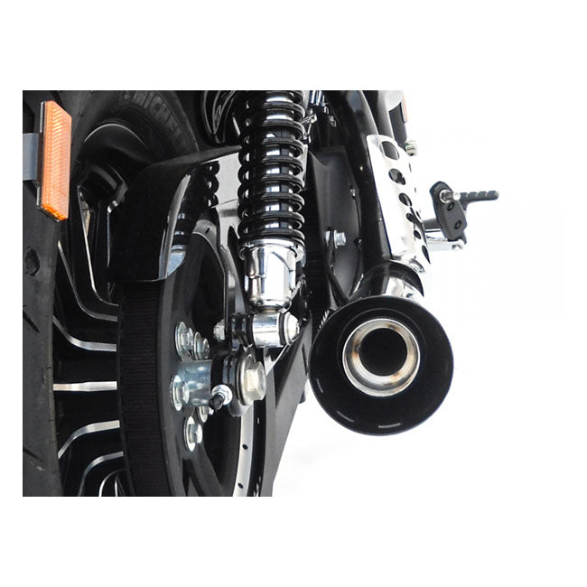 Zard, Sport 2-1 exhaust XL Sportster. Polished Full Exhaust System Zard