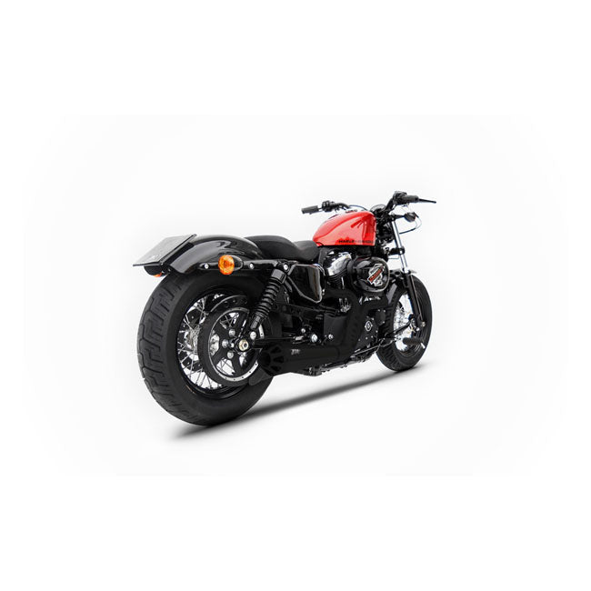 Zard, Conical 2-1 XL Sportster exhaust system. Matte black Full Exhaust System Zard