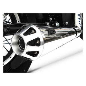 Zard, Conical 2-1 XL Sportster exhaust system. Polished Full Exhaust System Zard