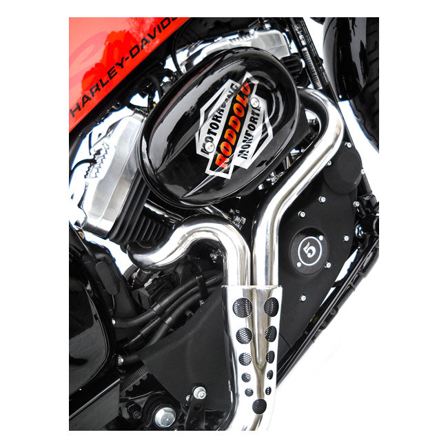 Zard, Conical 2-1 XL Sportster exhaust system. Polished Full Exhaust System Zard
