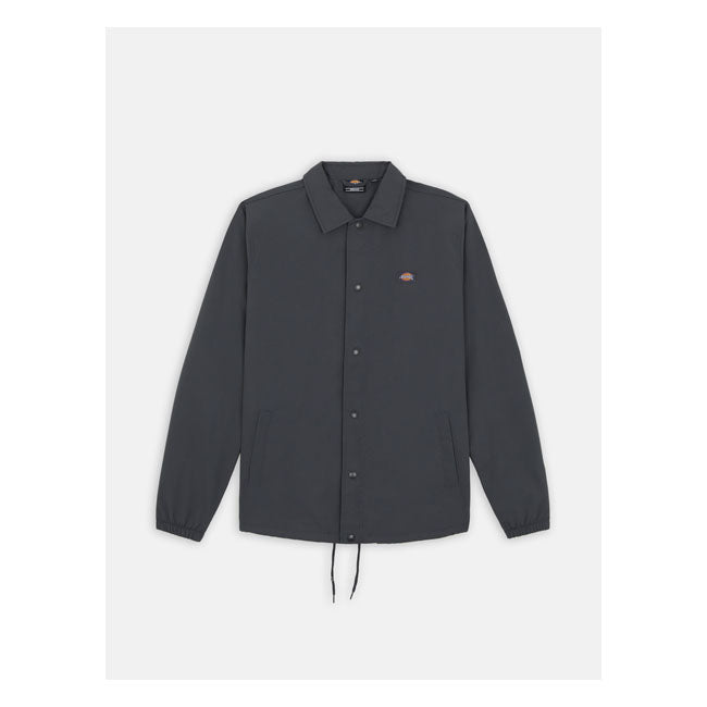 Oakport Coach Jacket Charcoal, Grey Jacket Dickies