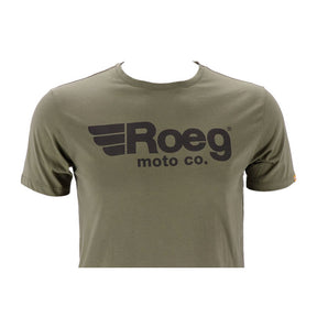 Roeg Logo T Shirt Army T-Shirt Roeg