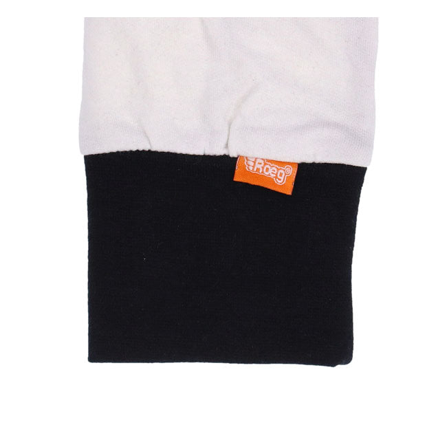 Roeg Shawn Stripe Sweatshirt Off White/Black Sweatshirts Roeg