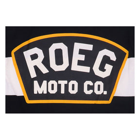 Roeg Shawn Stripe Sweatshirt Off White/Black Sweatshirts Roeg