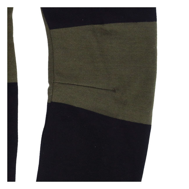 Roeg Shawn Stripe Sweatshirt Army/Black Sweatshirts Roeg