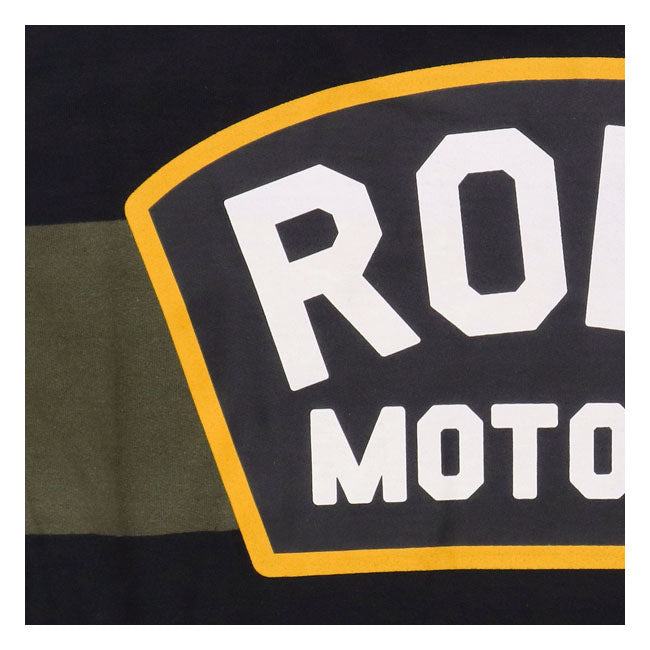 Roeg Shawn Stripe Sweatshirt Army/Black Sweatshirts Roeg