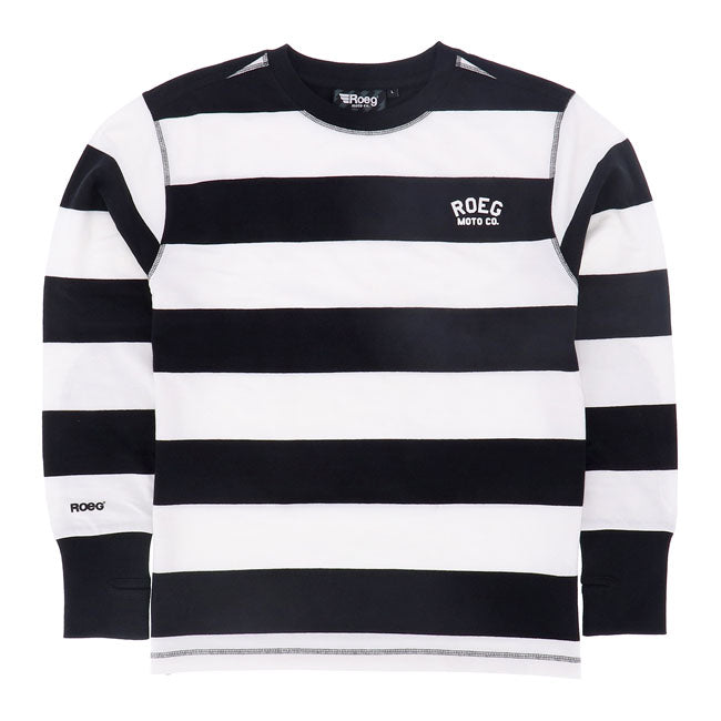 Roeg Ricky Jersey Black/White Sweatshirts Roeg