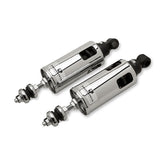 Progressive Suspension 422 Standard Series Rear Shocks, Chrome - 00-17 Softail Shock Absorbers Progressive Suspension