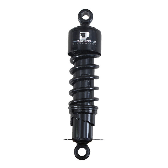 Progressive Suspension 412 Standard Series Rear Shocks11", Black - 04-22 Sportster Shock Absorbers Progressive Suspension