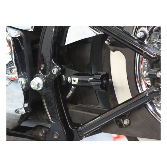 Progressive Suspension 422 Heavy Duty Series Rear Shocks With Remote Adjustable, Chrome - 00-17 Softail Shock Absorbers Progressive Suspension