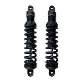 PS, 490 sport series shock set. 12.5". STD Duty. Black Shocks Progressive Suspension