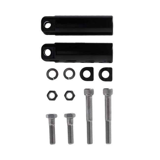 Dk Custom Products, M8 Passenger Footpeg Mount Kit Footpegs Mounts Dk Custom