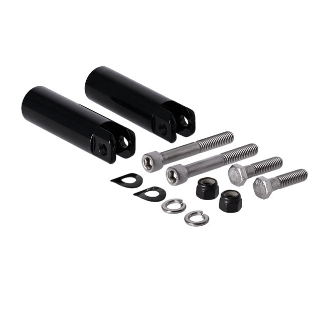 Dk Custom Products, M8 Passenger Footpeg Mount Kit Footpegs Mounts Dk Custom