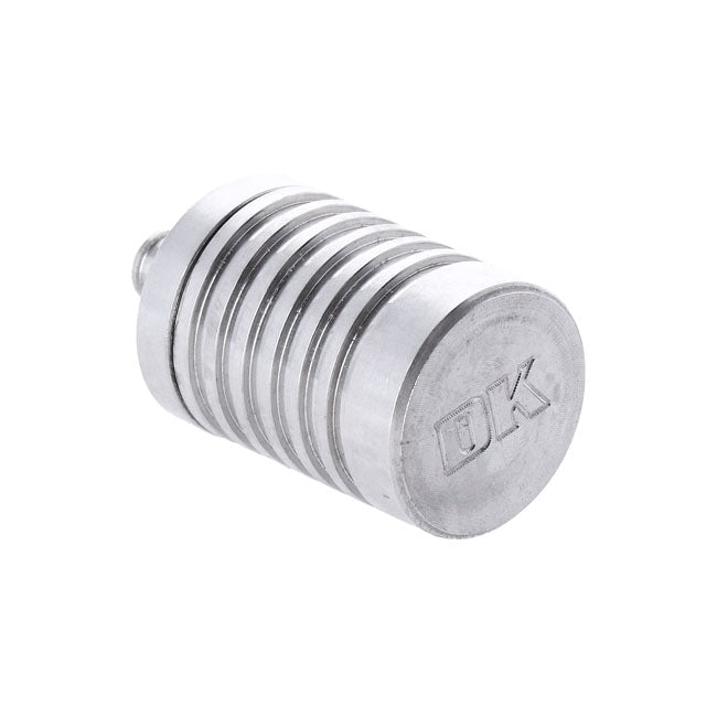 Dk Custom Products, 4 Stage Billet Catch Can. Clear Breathers Dk Custom