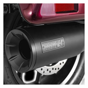 Vance & Hines, Hi-Output slip-on muffler. Matte black Exhaust Slip-Ons And Mufflers Vance & Hines
