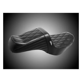 Le Pera Tailwhip Double Diamond Seating Seat - 10-22 Sportster Seat Le Pera