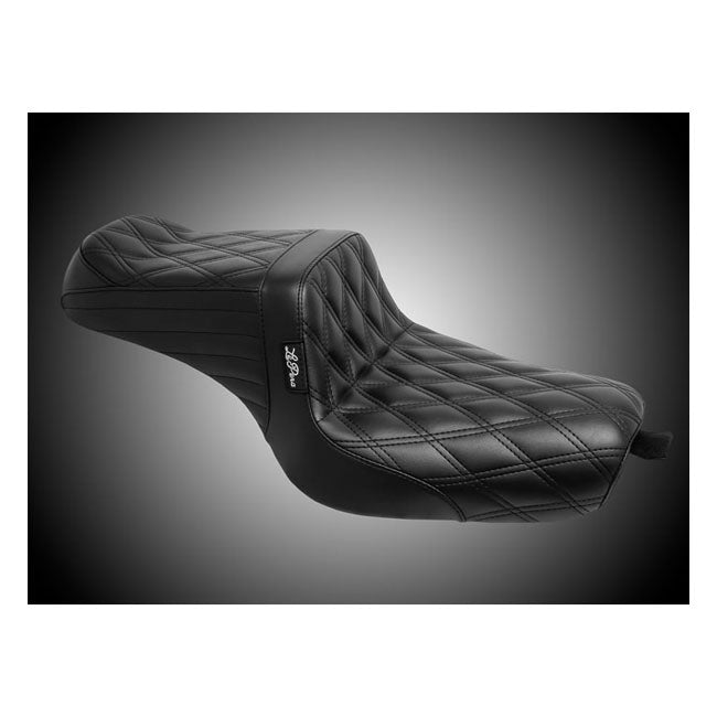 Le Pera Tailwhip Double Diamond Seating Seat - 10-22 Sportster Seat Le Pera